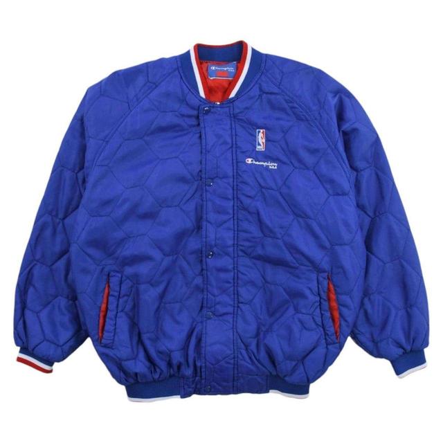 Champion Men's Varsity Jacket - Blue - XXL on Productcaster.