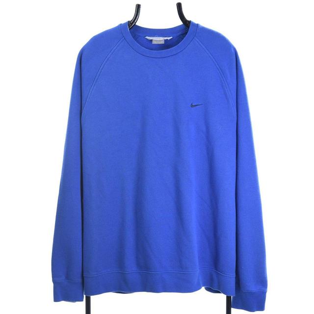 Nike Men's Sweatshirt - Blue - XL on Productcaster.