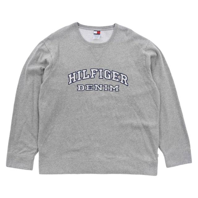 Tommy Hilfiger Men's Sweatshirt - Grey - XL on Productcaster.