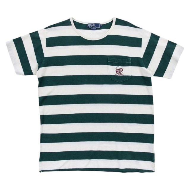 Polo Ralph Lauren Men's T-shirt - Green - M on Productcaster.