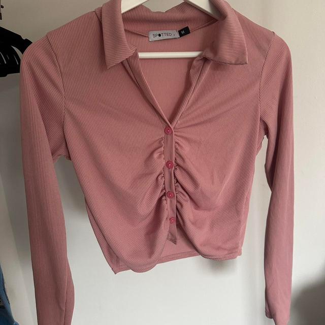 Urban Outfitters Women's Shirt - Pink - M on Productcaster.