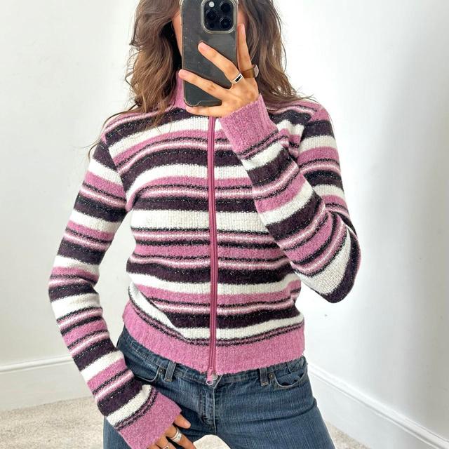 Deadstock Women's Jumper - Purple/Pink - 8 on Productcaster.