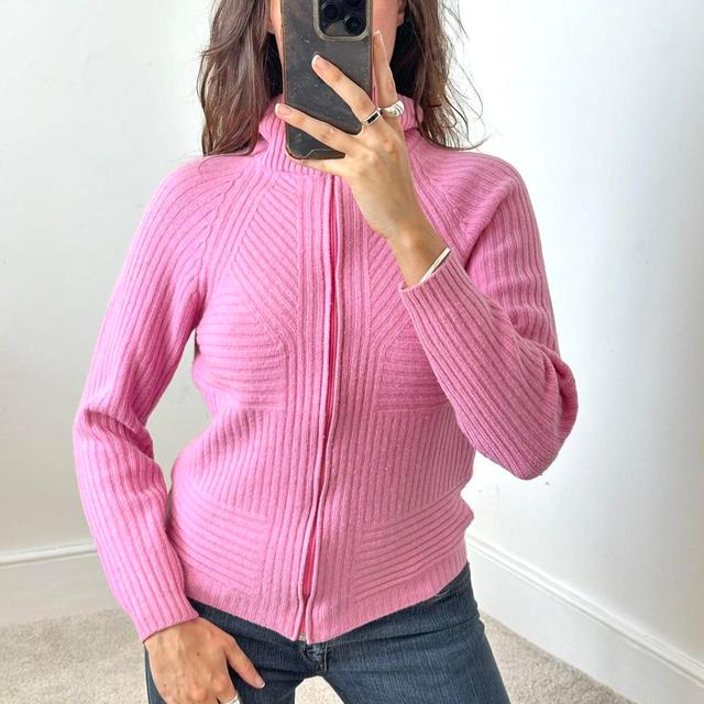 Vintage Women's Jumper - Pink - 10 on Productcaster.