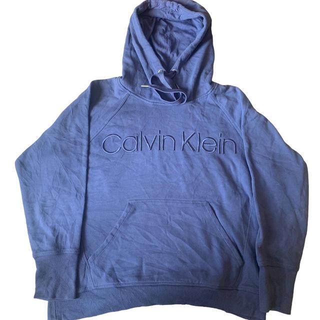 Calvin Klein Men's Jumper - Navy/Blue - S on Productcaster.