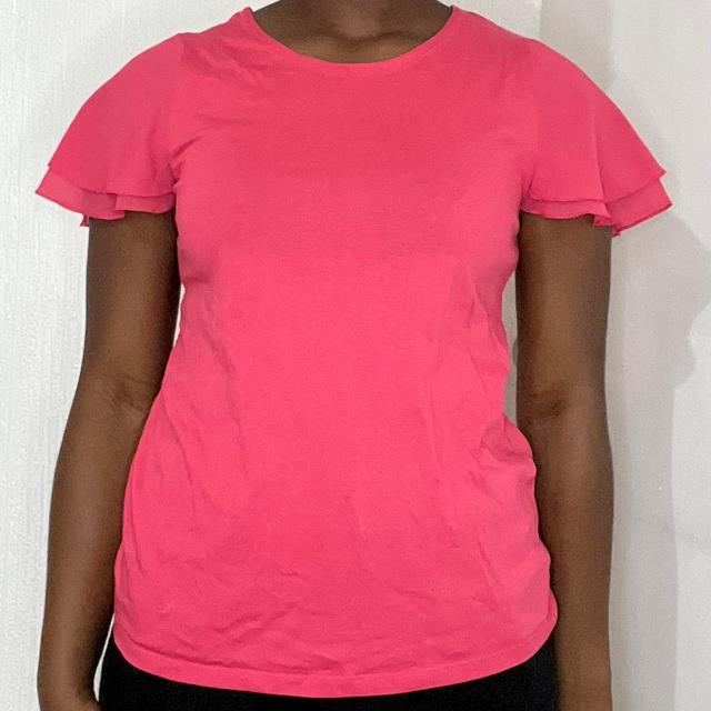 Marks & Spencer Women's T-shirt - Pink - 8 on Productcaster.