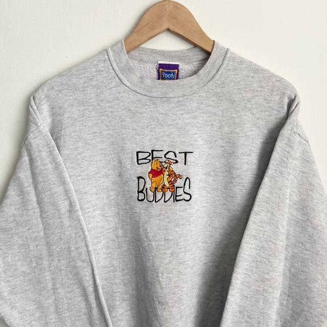 Disney Men's Sweatshirt - Grey - M on Productcaster.