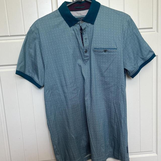 Ted Baker Men's Shirt - Blue - M on Productcaster.