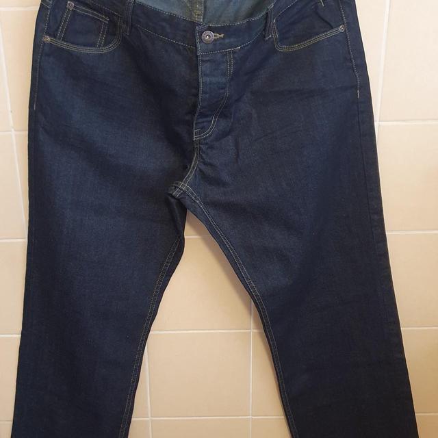 Men's Straight leg Jeans - Navy - XL on Productcaster.