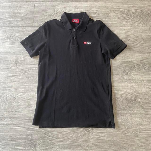 Diesel Men's Polo shirt - Black - M on Productcaster.