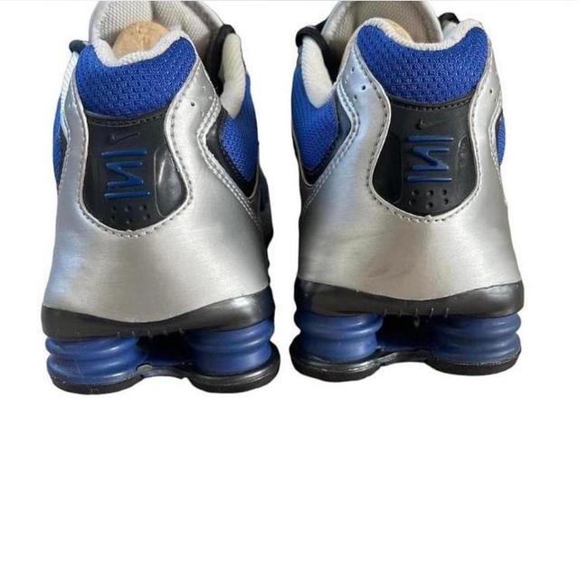 Nike Men's Trainers - Blue/Silver - UK 12 on Productcaster.