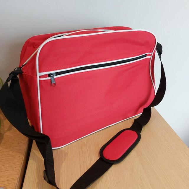 Deadstock Men's Shoulder bags - Red on Productcaster.