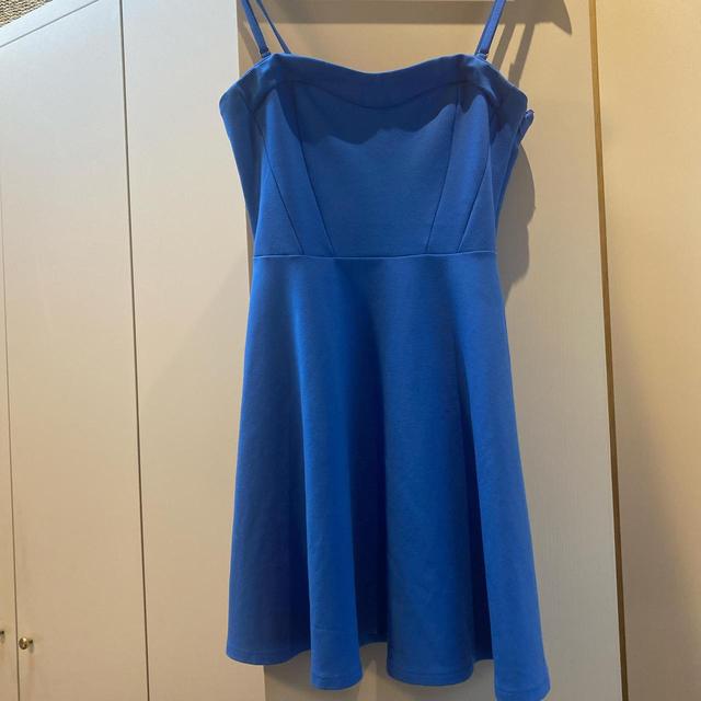 Hollister Co. Women's A-line Dress - Blue - S on Productcaster.