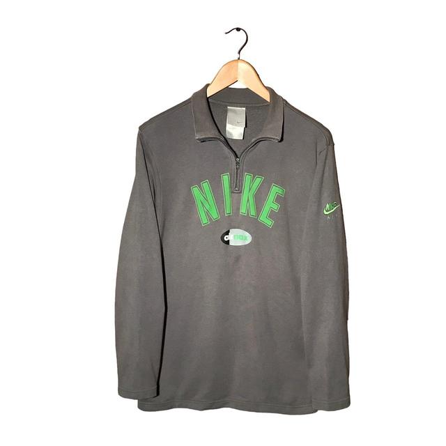 Nike Men's Sweatshirt - Grey - L on Productcaster.