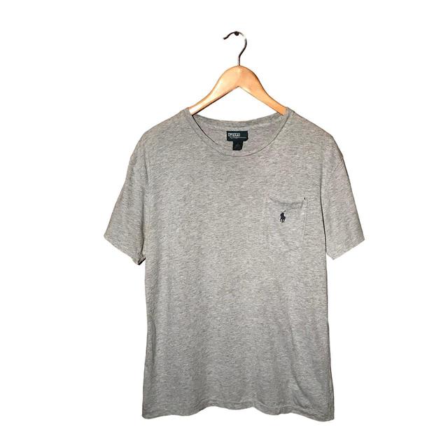 Polo Ralph Lauren Men's T-shirt - Grey - S on Productcaster.