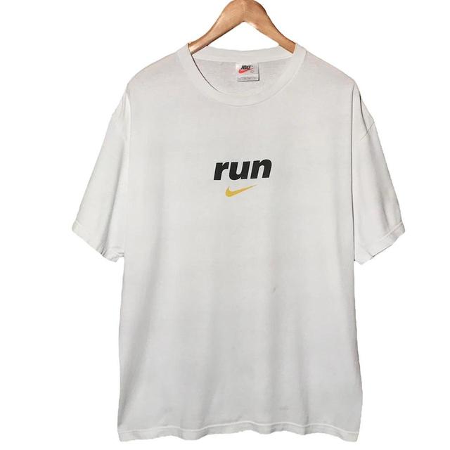 Nike Men's T-shirt - White - L on Productcaster.