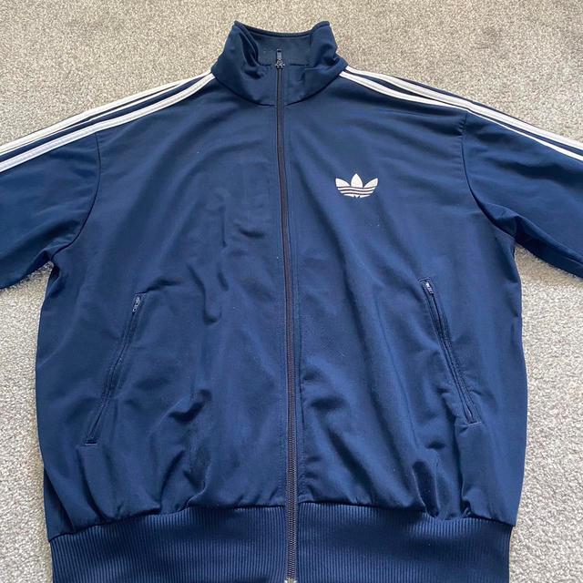 Adidas Men's Jacket - Navy - L on Productcaster.