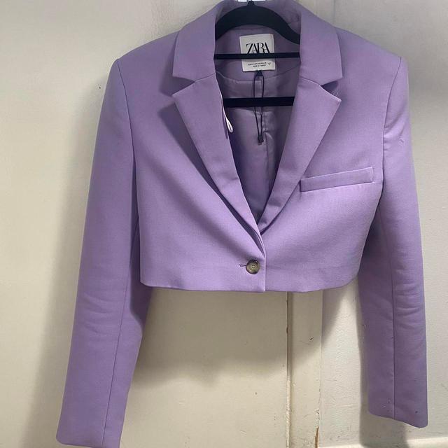 Zara Women's Jacket - Purple - UK 6 on Productcaster.