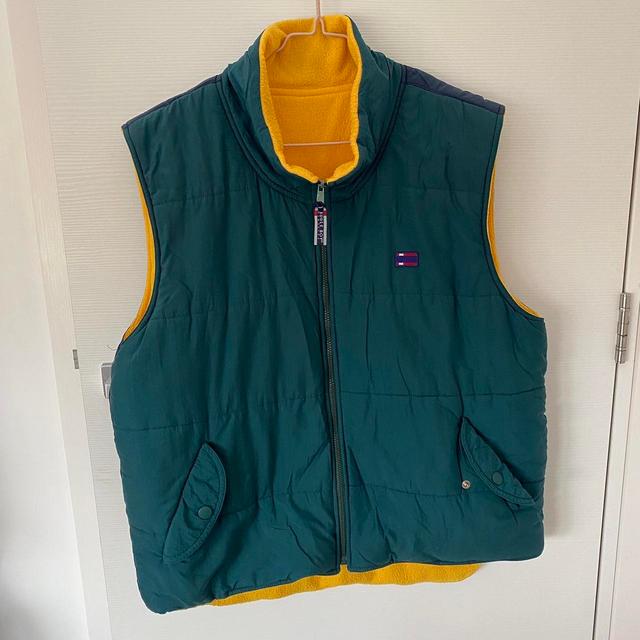 Bugle Boy Men's Vest - Green/Navy - XL on Productcaster.