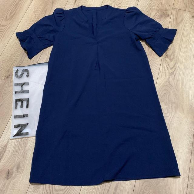 SHEIN Women's Dress - Navy/Blue - S on Productcaster.