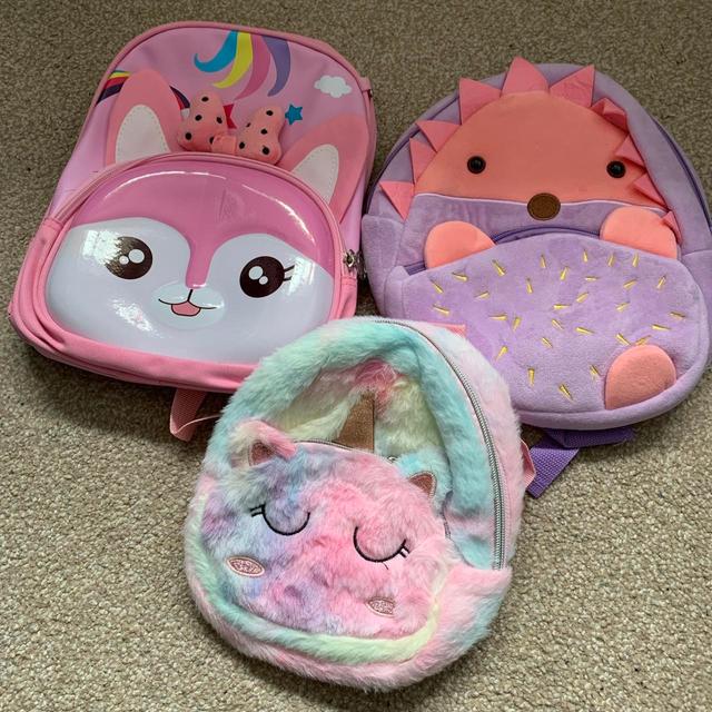 Kids' Backpacks - Multi/Pink on Productcaster.