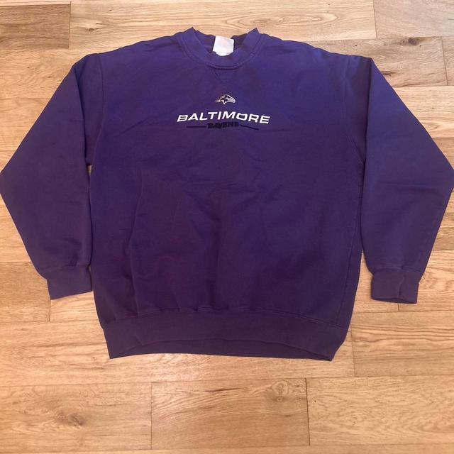 NFL Men's Sweatshirt - Purple - L on Productcaster.