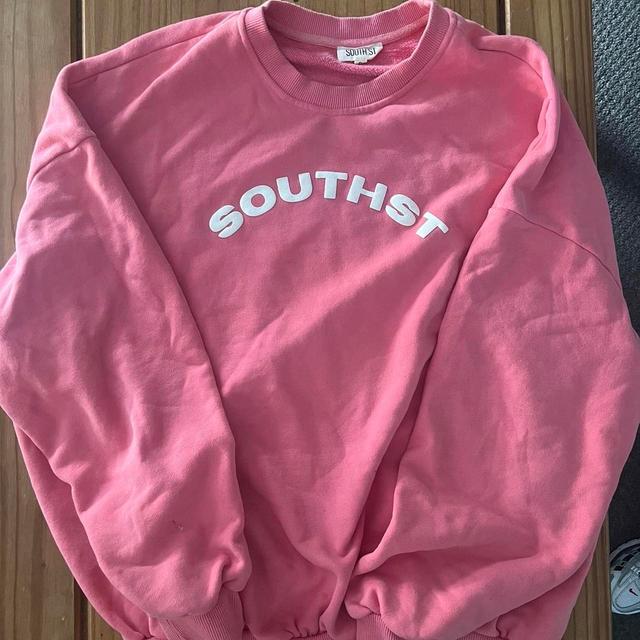 Women's Sweatshirt - Pink - S on Productcaster.