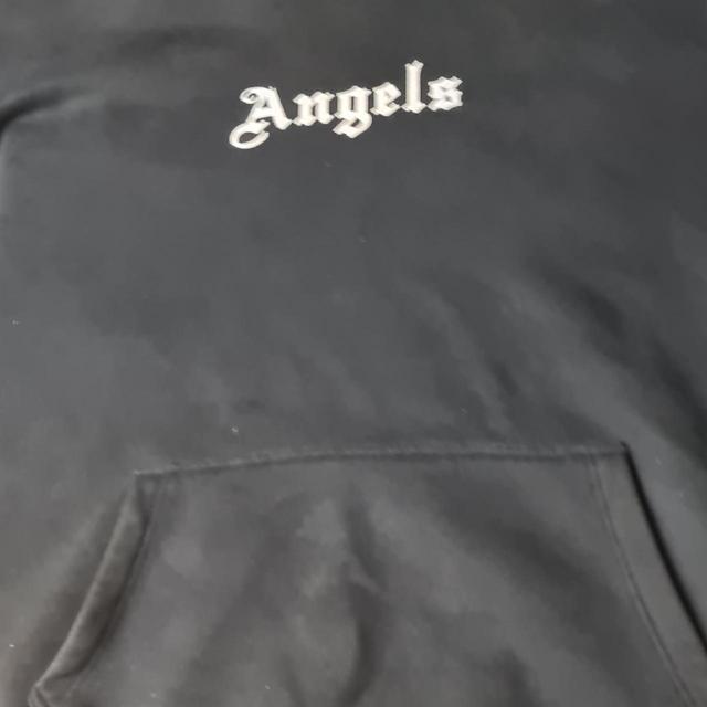 Palm Angels Men's Hoodie - Black/Navy - L on Productcaster.