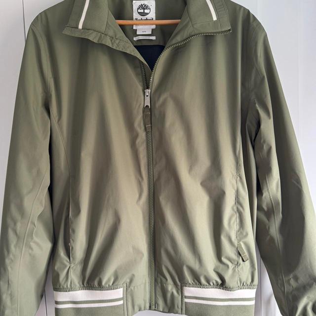 Timberland Men's Bomber Jacket - Khaki - M on Productcaster.