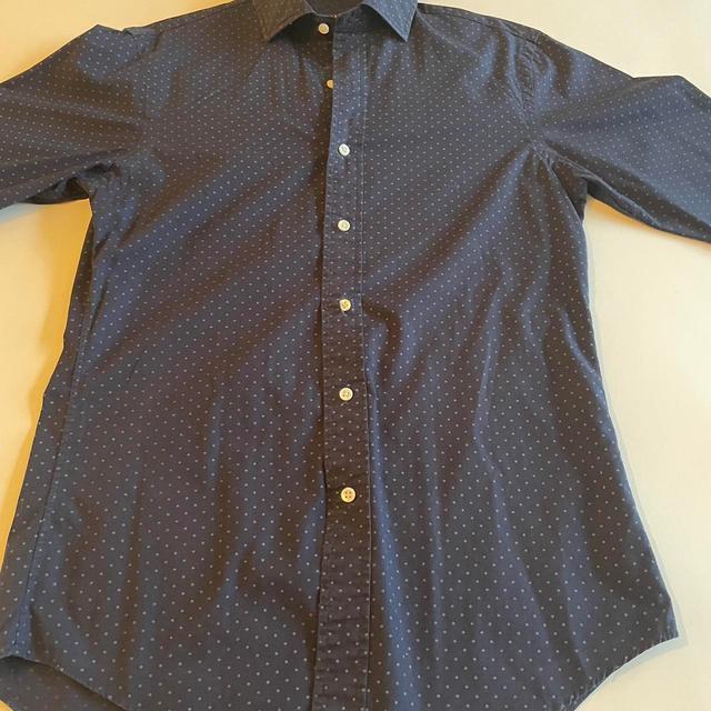 Ralph Lauren Men's Shirt - Navy/Blue - S on Productcaster.