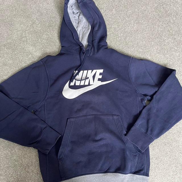 Nike Men's Hoodie - Navy - XS on Productcaster.