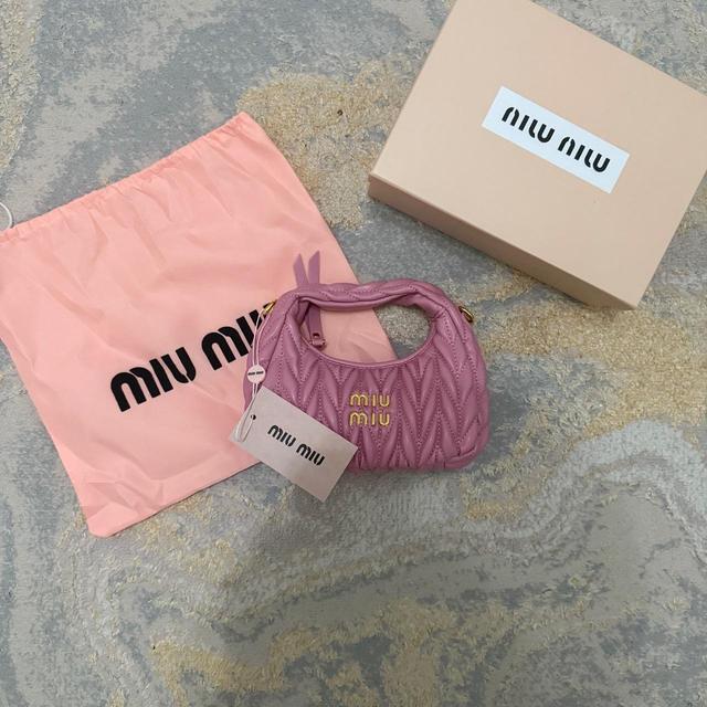 Miu Miu Women's Bag - Pink/Multi on Productcaster.