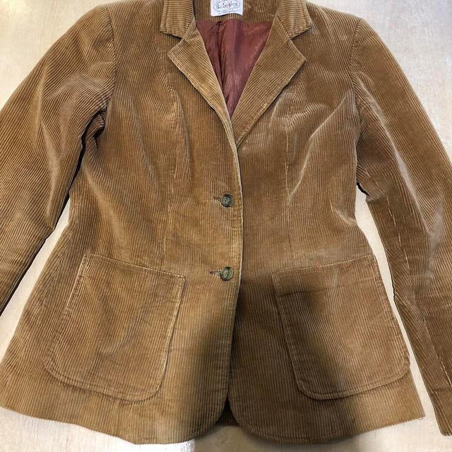 Vintage Women's Blazer Jacket - Brown - UK 10 on Productcaster.