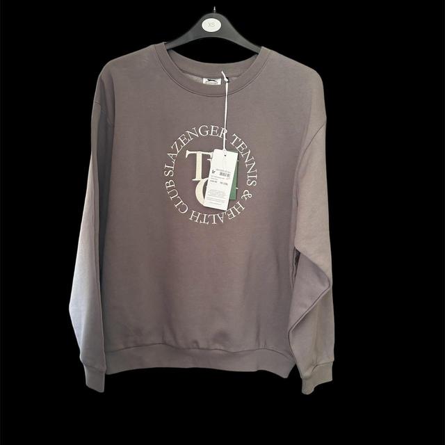 Slazenger Women's Sweatshirt - Grey - 10 on Productcaster.