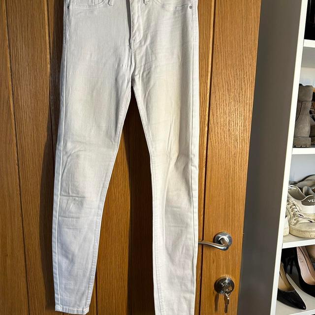 River Island Women's Jeans - White - UK 6 on Productcaster.