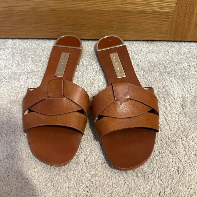 Zara Women's Sandals - Brown - UK 7 on Productcaster.