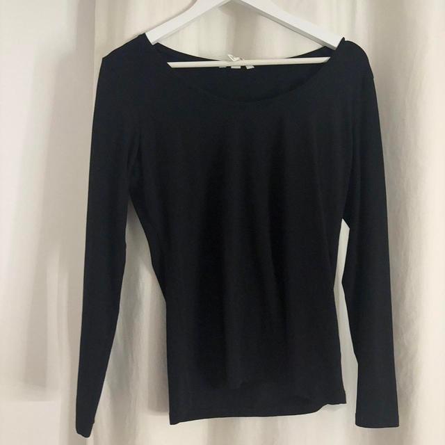 H&M Women's Shirt - Black - L on Productcaster.