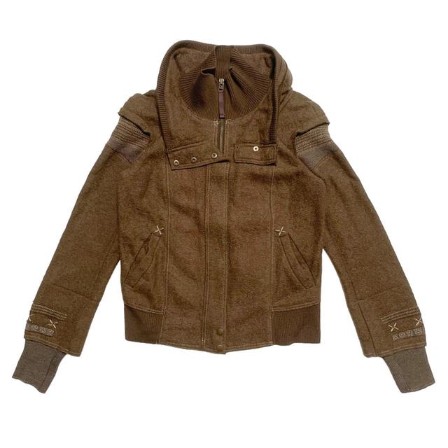 Marithé + François Girbaud Women's Lightweight Jacket - Brown/Tan - S on Productcaster.