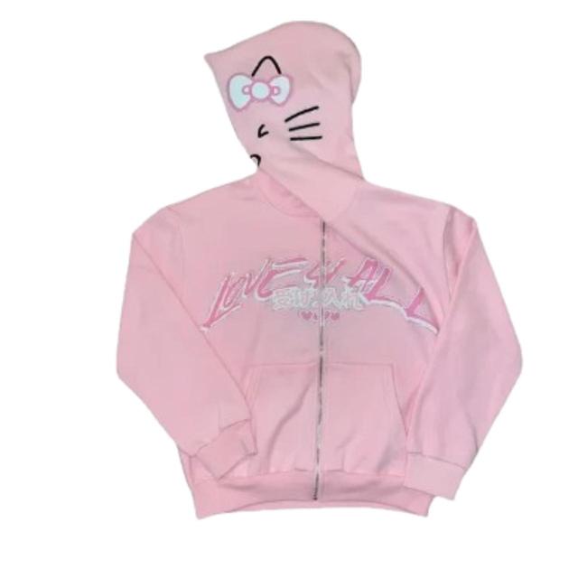 Women's Hoodie - Pink - XL on Productcaster.