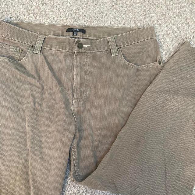 Women's Jeans - Tan/Brown - 36" on Productcaster.