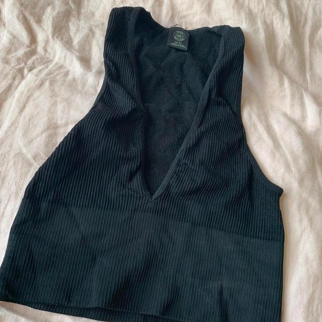 Urban Outfitters Women's Vest - Black - XS on Productcaster.