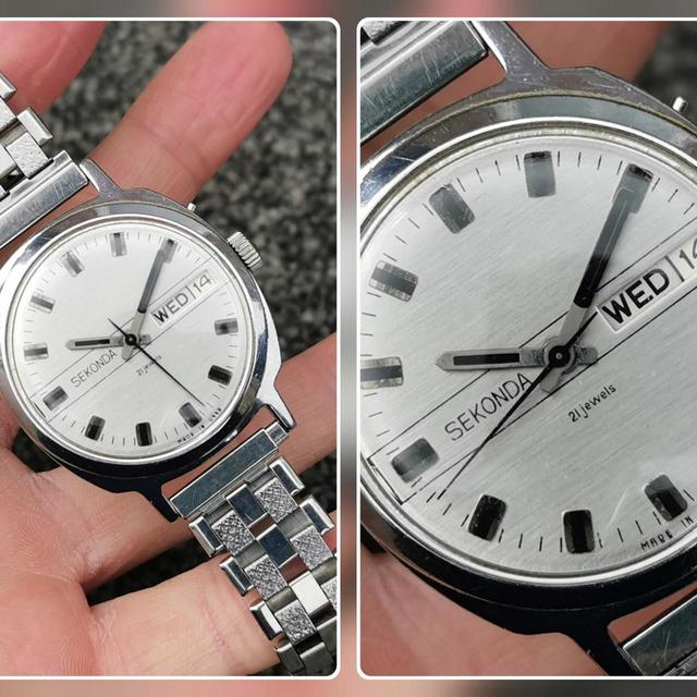 Sekonda Men's Analogue Watch - Silver on Productcaster.