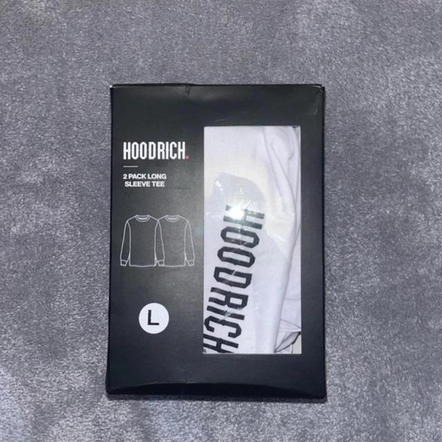 Hoodrich Men's T-shirt - White/Black - L on Productcaster.