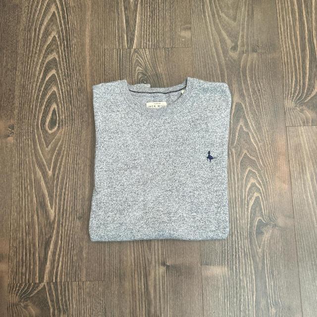 Jack Wills Men's Jumper - Grey - S on Productcaster.