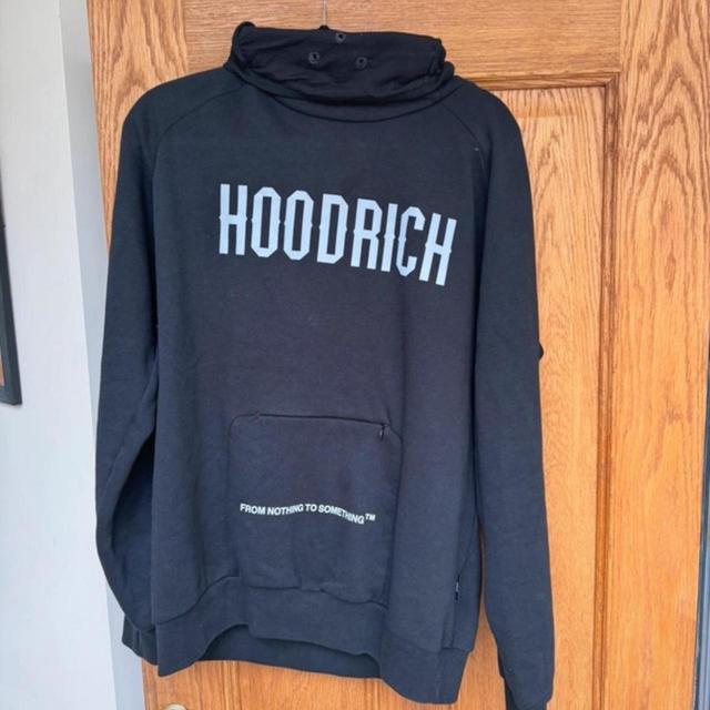 Hoodrich Men's Hoodie - Black/Grey - L on Productcaster.