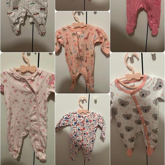 Next Kids' Sleepsuit - Multi - 0-3 months on Productcaster.