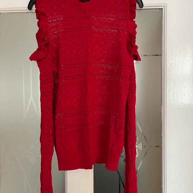 Topshop Women's Jumper - Red - 10 on Productcaster.