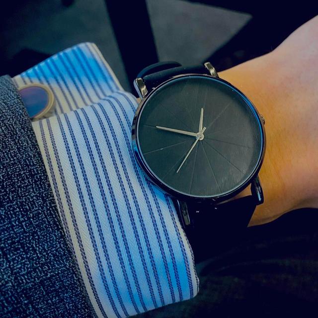 Men's Analogue Watch - Black on Productcaster.