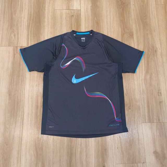 Nike Men's T-shirt - Black - L on Productcaster.