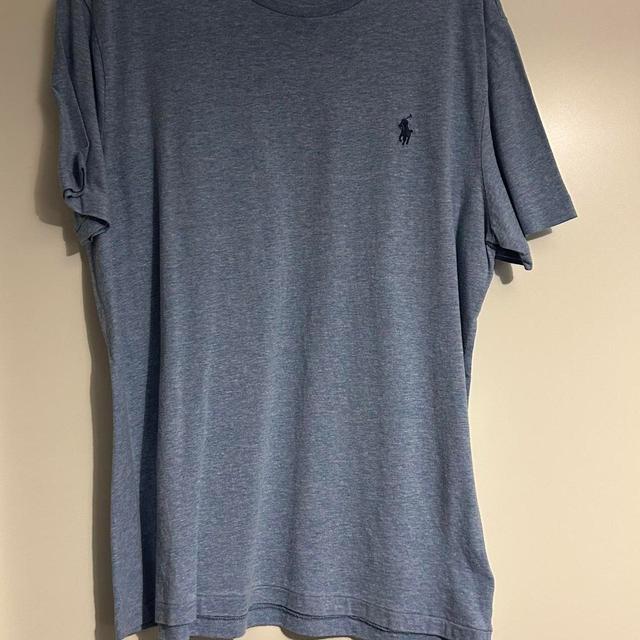 Ralph Lauren Men's T-shirt - Blue - M on Productcaster.