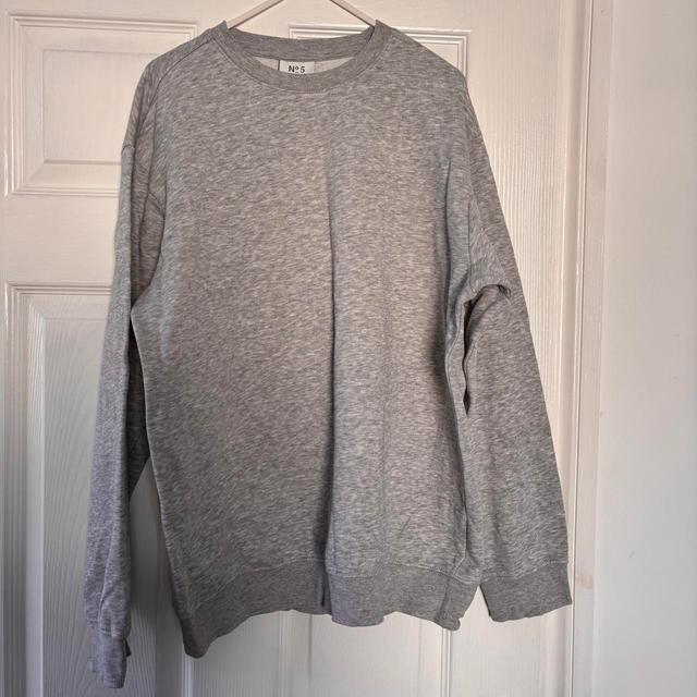 H&M Men's Sweatshirt - Grey - S on Productcaster.